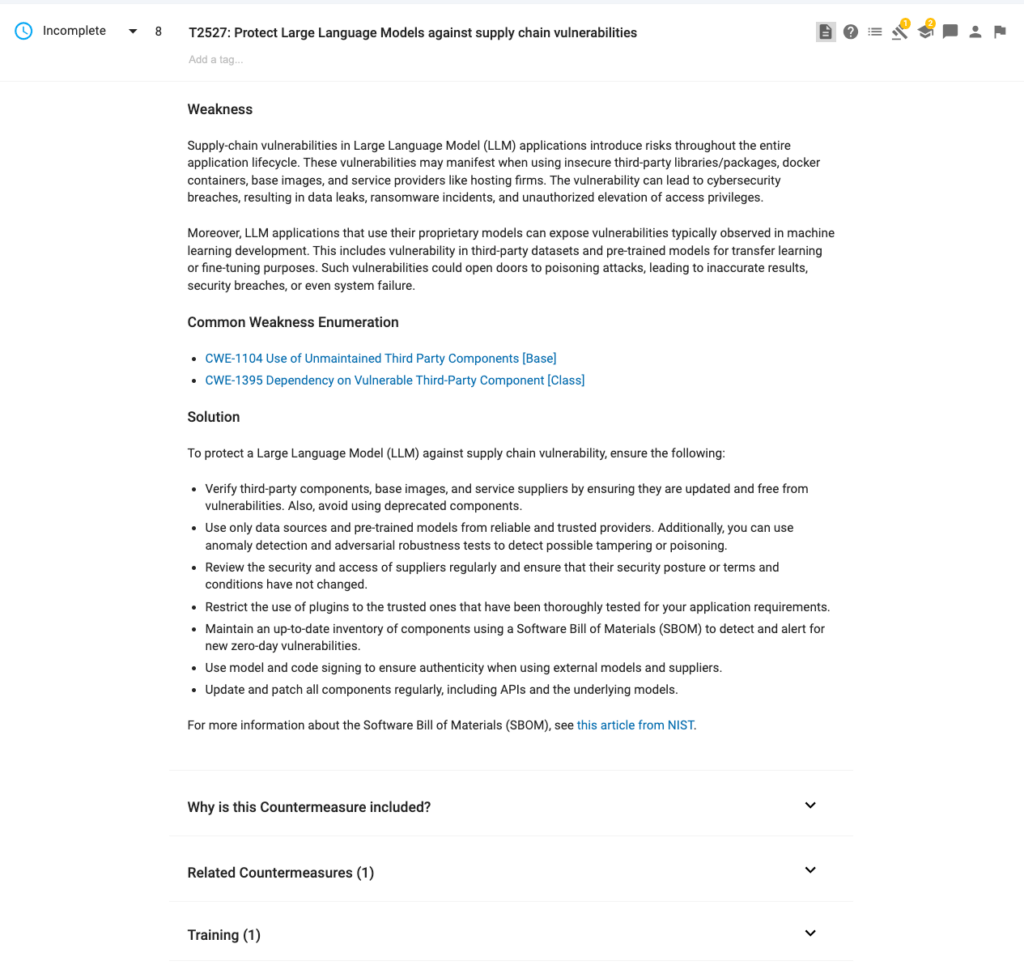 Navigating AI Security: What’s New in SD Elements 2024.1
