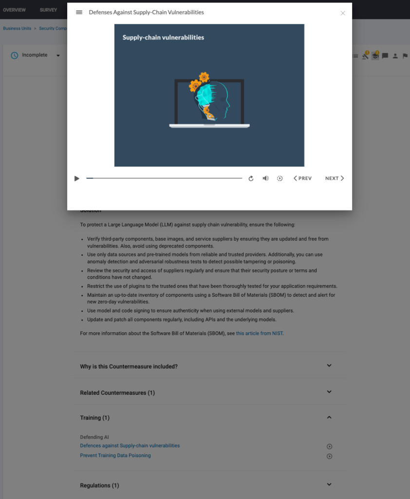 Navigating AI Security: What’s New in SD Elements 2024.1